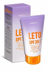 Антивозрастной солнцезащитный крем для лица SPF 30